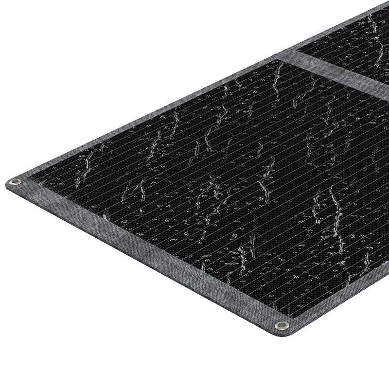 Factory Direct Sales High Cost-Effective100W Camping Solar Panel Compatible with Portable Power Station for Outdoor Activities