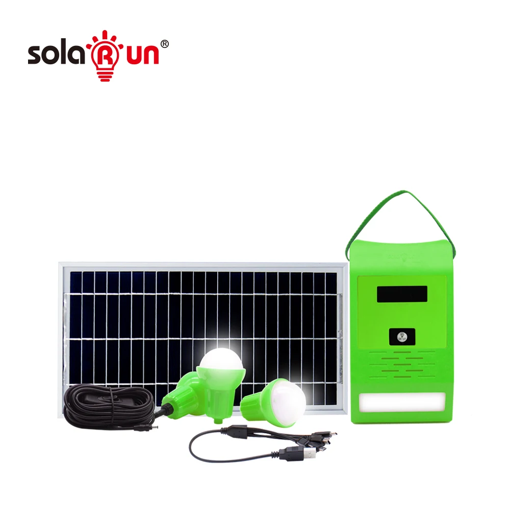 Off-Grid Portable Solar Power Generator Plant