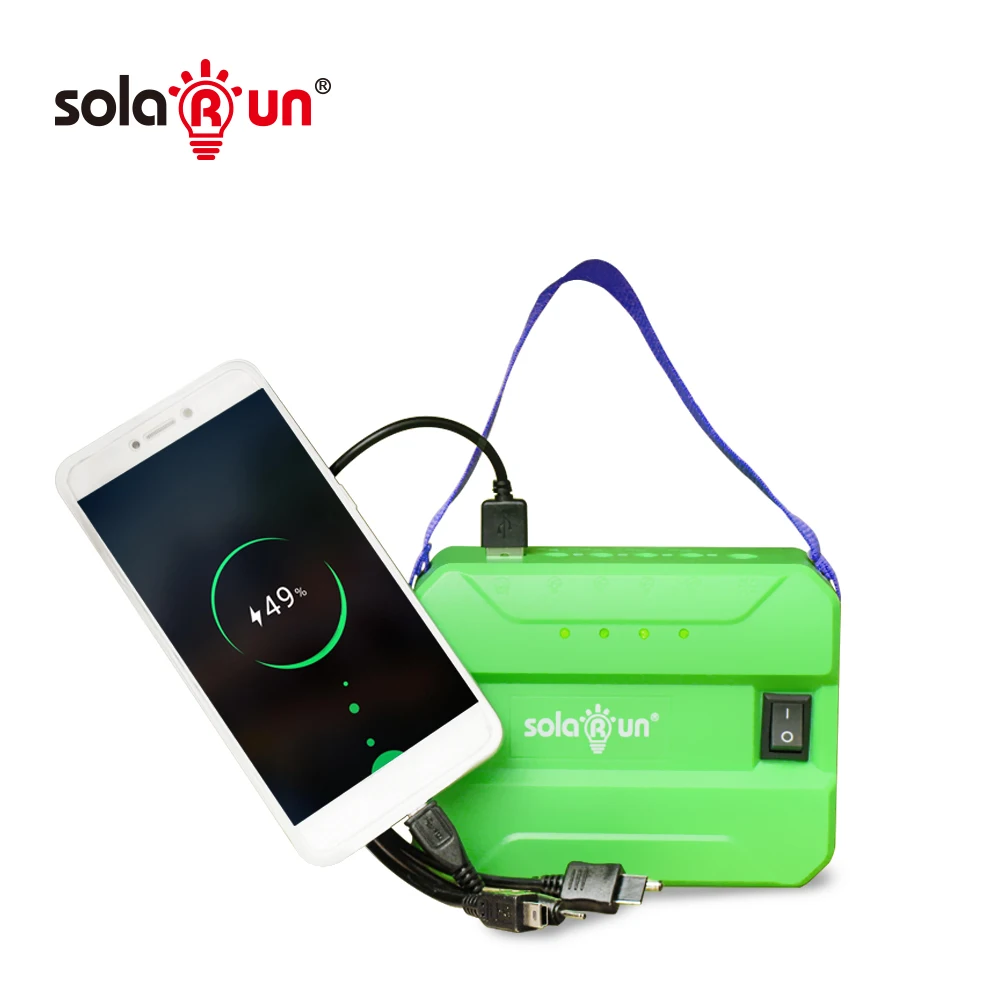 Portable Solar Home System Home Lighting and Phone Charging Solar Energy Kit