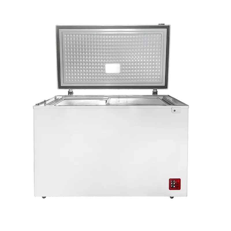 Solar Panel Dc 12v 108L 208L 308L Deep Freezer Solar Directly Powered Freezer with Panel Battery