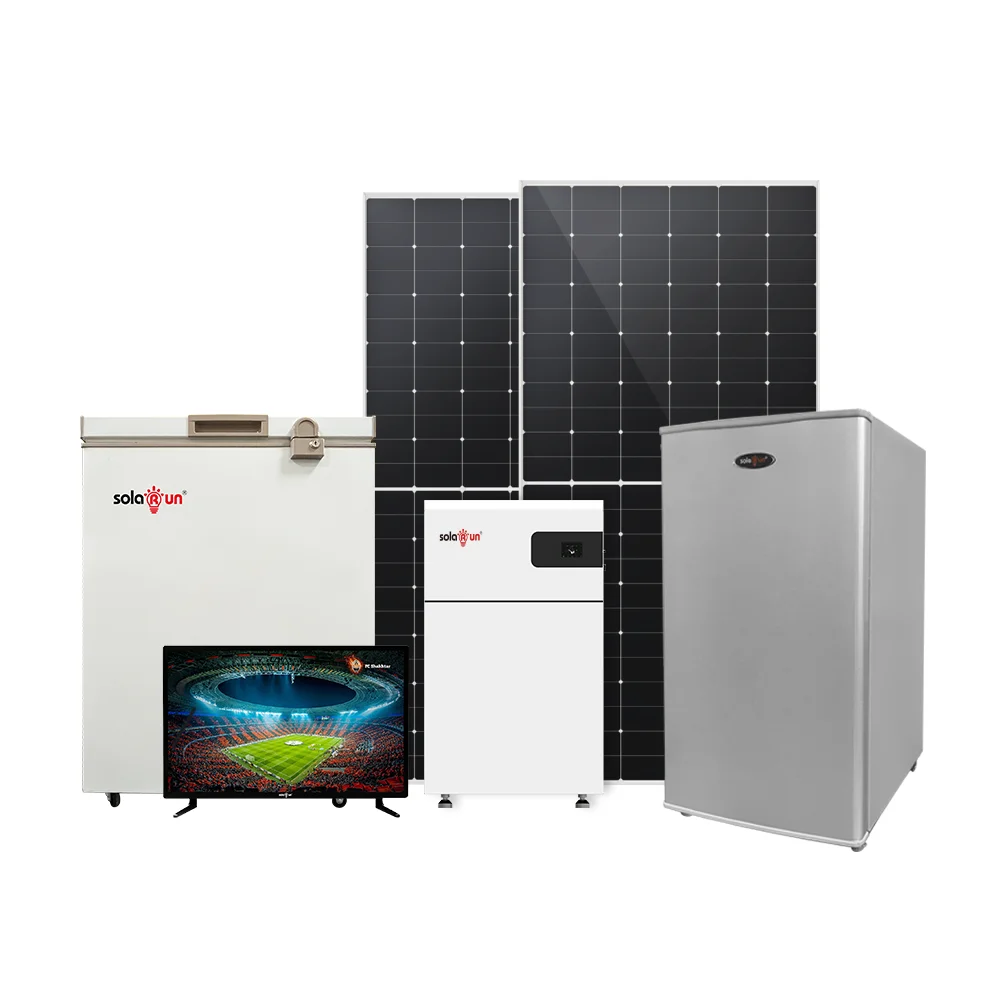 All in One Hybrid Solar Generator 5kW Solar Energy Storage System Hybrid Solar LiFePO4 10.24kWh Battery for Africa Off-Grid Home