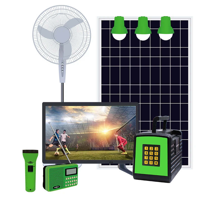 Renewable Energy Whole House Solar Power System With Lithium Iron Phosphate Battery Solar Off Grid Systems Kits