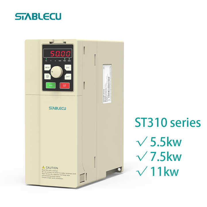 Precision Speed Control 5.5KW 7.5KW 11KW VFD 220v 380v 480v Inverter 50hz/60hz for Spinning and Drawing Machines Soft Start Stop Industrial AC Drive STABLECU
