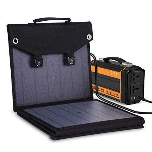 18V 100W Dual High Efficiency Foldable Solar Panel Charger Waterproof for Outdoor Camping IBC Backup Battery