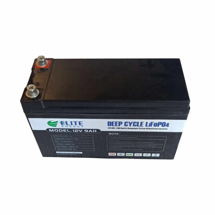 12V 9Ah-20Ah Lithium Iron Phosphate Battery Pack Deep Cycle Rechargeable for Solar Energy Storage Systems Elite