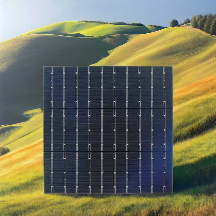 12BB Monocrystalline Solar Cell Module 210mm*210mm PERC N-Type Bifacial Silicon Cells for Power Systems AHONY