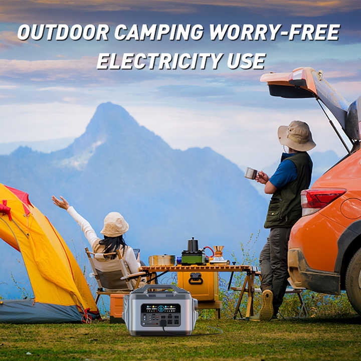 Portable Power Station 2200W Pure Sine Wave Solar Energy Storage for Home Backup & Outdoor Use Lipower
