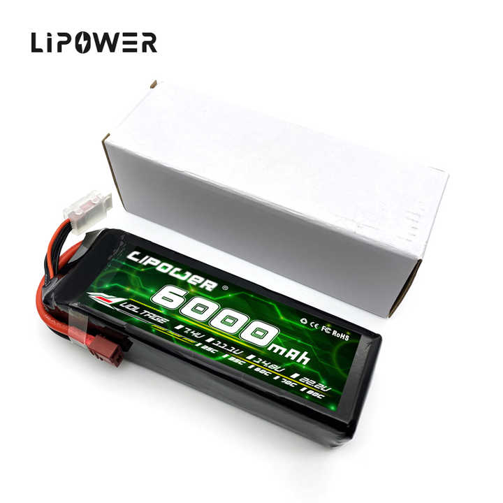 LFP Battery 6000mAh 22.2V High Discharge for UAV Drones Lipower