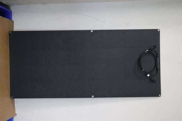 220W Flexible Monocrystalline Silicon Solar Panel ETFE Black Marine Use for Boats Yachts AHONY