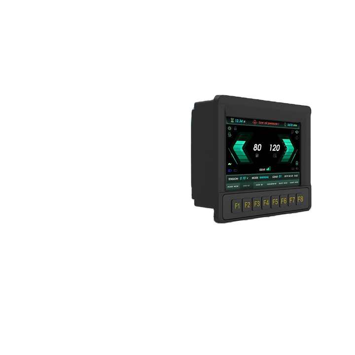 PLC Controller Module Digital Programmable Logic Controllers with HMI 7" Screen 168MHz Frequency IP65 Rated for Industrial Automation KQ-tech