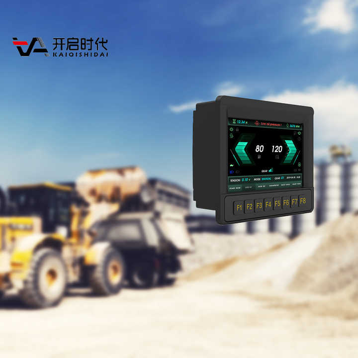 PLC Controller Module Digital Programmable Logic Controllers with HMI 7" Screen 168MHz Frequency IP65 Rated for Industrial Automation KQ-tech