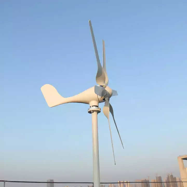 1000W Portable Small Wind Generator 12V/24V Home Roof Use with MPPT Controller elege