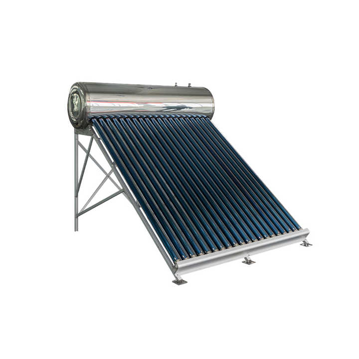 Solar Water Heater Copper Coil Vacuum Tube 100L-300L Galvanized Steel Housing for Commercial Household IMPOSOL