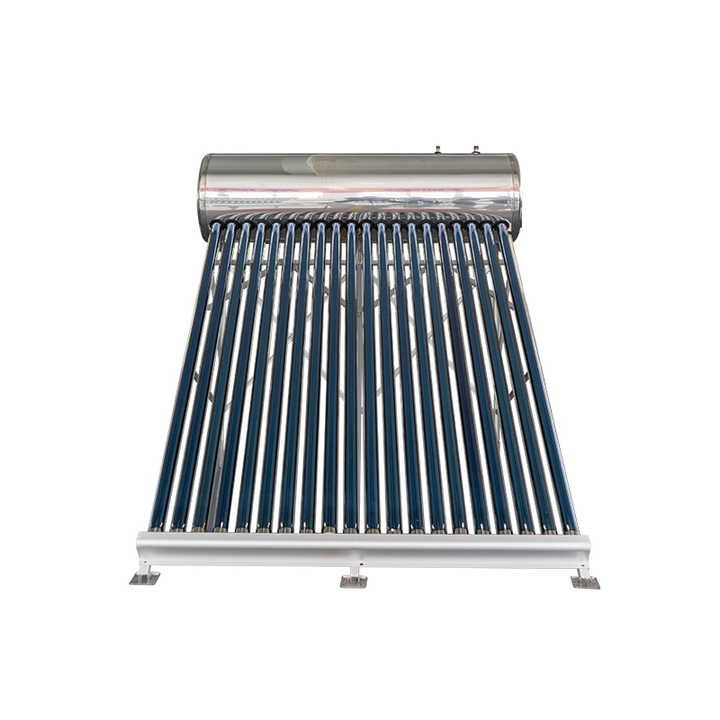 Solar Water Heater Copper Coil Vacuum Tube 100L-300L Galvanized Steel Housing for Commercial Household IMPOSOL