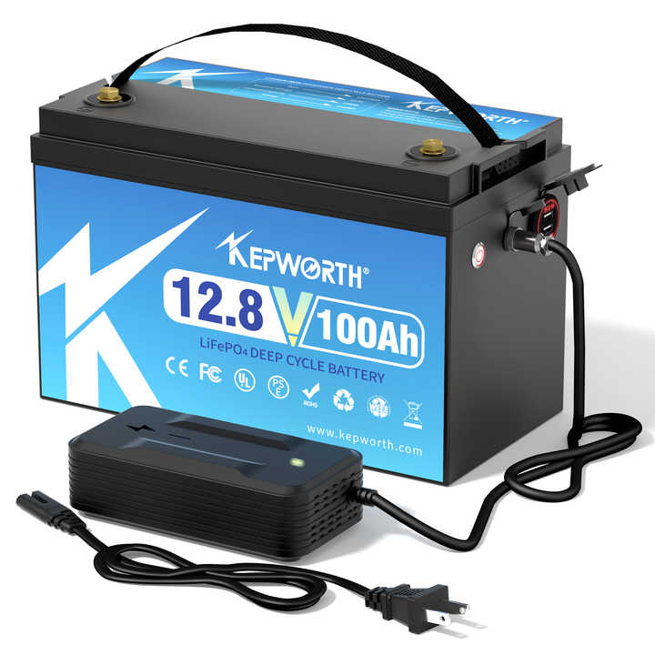 12V LiFePO4 Battery Pack 100Ah 120Ah 150Ah 160Ah Deep Cycle Rechargeable for Solar Storage Golf Cart EVs Kepworth
