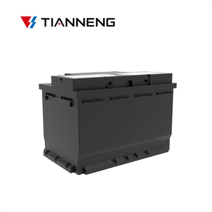 Tianneng H6 TAS Series Automotive EFB Start-Stop Car Lead Acid Battery for Electric Vehicles, High Security, AGM Technology, Customizable Weight, Zhejiang Origin