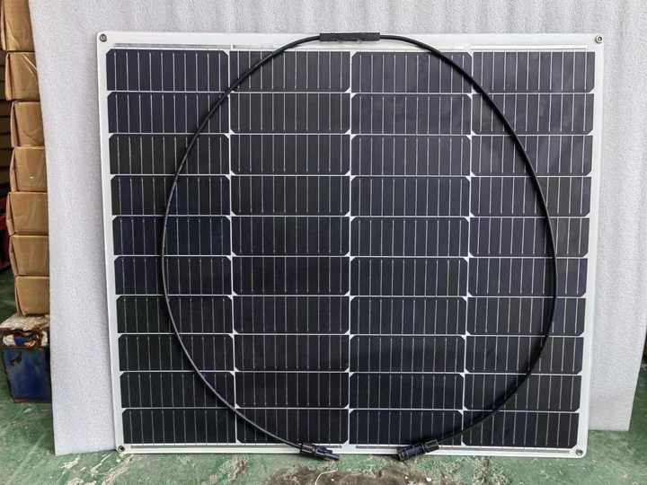 Flexible Solar Panel 80W-200W Semi-Flexible Photovoltaic Module for Solar Power Systems JXSOL