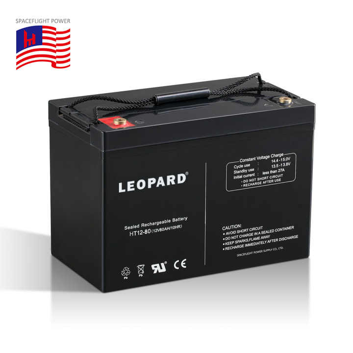 12V80AH Lithium Ion Battery Pack Deep Cycle High Storage Capacity for Solar Energy Storage Systems Leopard