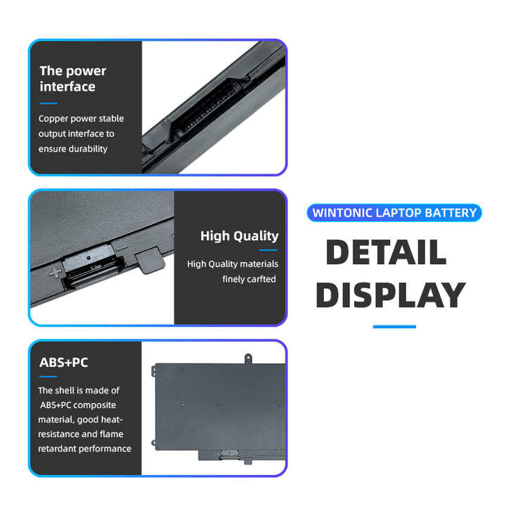 Laptop Battery Replacement D2VF9 11.1V 43Wh for Dell Inspiron 15 7547 7548 LAPTOP Use Rechargeable Li-Ion Wintonic