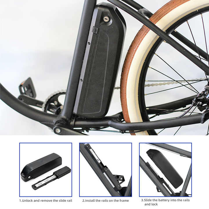 Hailong Ebike Battery Pack 48V 30Ah LiFePO4 Motorcycle Scooter Wintonic
