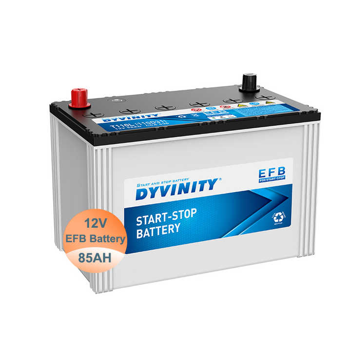 Lead Acid Car Battery 12V 95Ah 115D31L Start Stop System Auto Battery for Vehicle Replacement DYVINITY