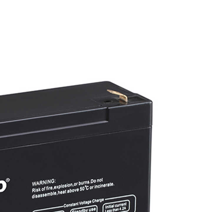 6V 14Ah Sealed Lead Acid AGM VRLA Battery Free Maintenance for Solar Energy Storage and Alarm Systems LEOPARD