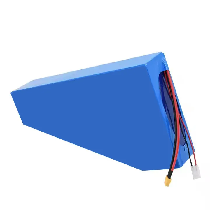 36V 72V 20ah 30ah Waterproof Hard Case Triangle Battery Lithium Ion E-Bike Battery High Discharge Current Battery for E-Bike