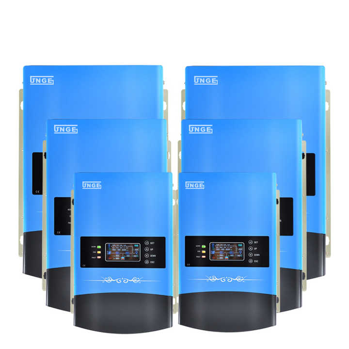 Homage UPS 24V 48V 96V Hybrid 5000W Solar Inverter Pure Sine Wave Off-grid Inverter for Home Solar Power System JNGE