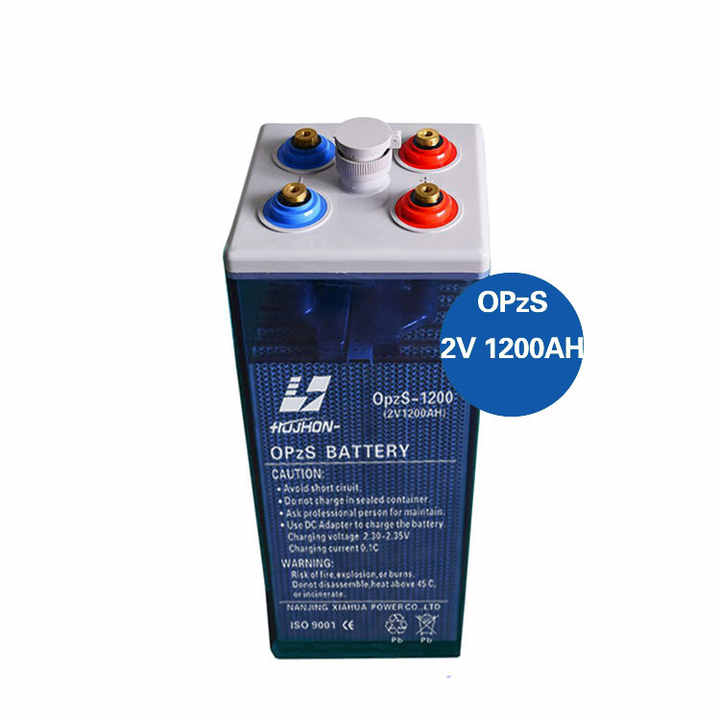 Flooded Battery 2V 1200Ah Deep Cycle Solar Energy Storage System for UPS and Telecom Applications hizn