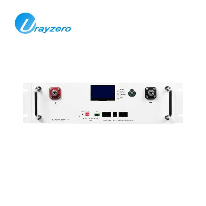 Lithium Battery 51.2V 100AH 5.12Kwh Solar Energy Storage System for Home Hybrid Applications Urayzero