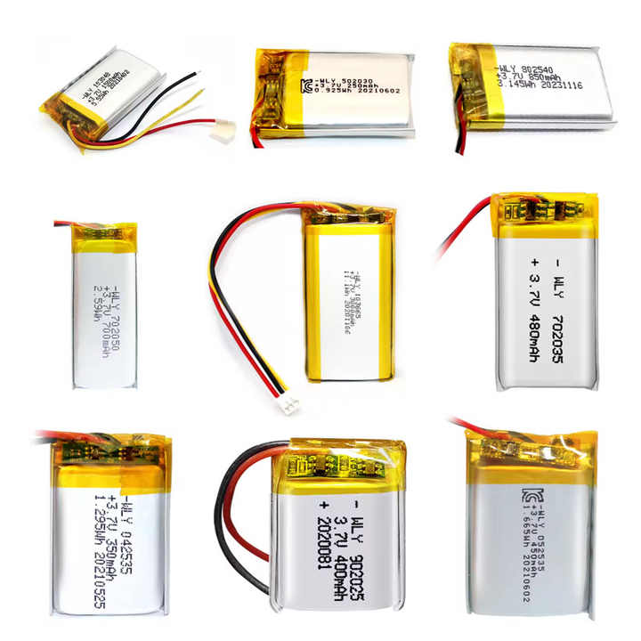 KC CE Rechargeable 051038 180mAh 3.7v Lipo Battery High Quality for Home Appliances, Medical Devices, and Wireless Electronic Equipment WLY