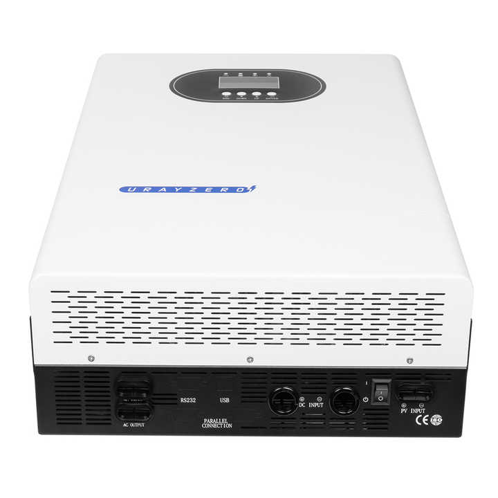 Urayzero 5KW 5.5KW 48V Pure Sine Wave Grid Hybrid MPPT Hybrid 5000w 5500w Charging Controller