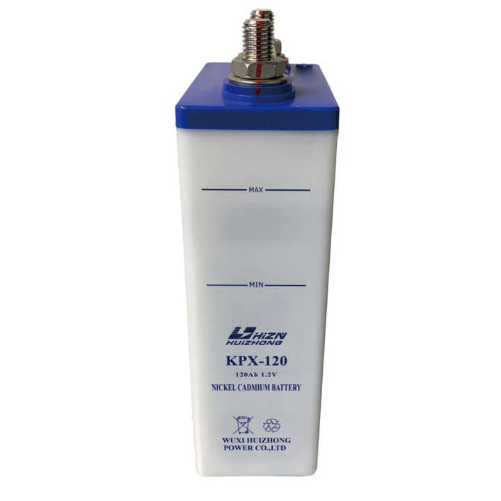 GNC120 Series Ni-Cd Battery 1.2V 120Ah Long Cycle Life for Aircraft Emergency Lighting HIZN