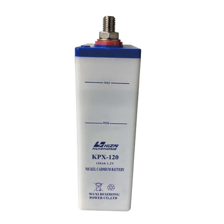 GNC120 Series Ni-Cd Battery 1.2V 120Ah Long Cycle Life for Aircraft Emergency Lighting HIZN