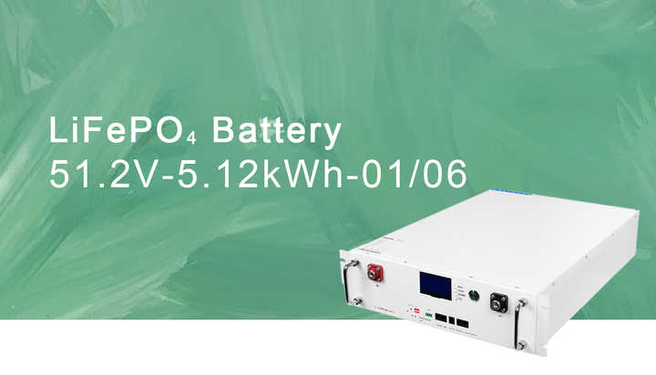 Lithium Battery 51.2V 100AH 5.12Kwh Solar Energy Storage System for Home Hybrid Applications Urayzero