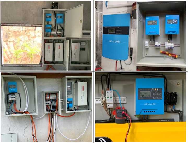 MPPT Solar Controller 60A 12/24/48V Auto Voltage Tracking Charger for Solar Energy Systems JNGE