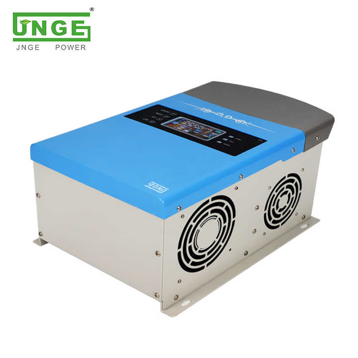 Off Grid Toroidal 24V 48V 96V Hybrid 3KW Solar Inverter Pure Sine Wave 95% Efficiency LCD Display with Overload Protection for Residential and Commercial Energy Storage Systems JNGE