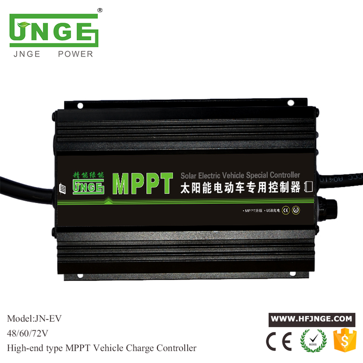 MPPT Boost Charger 48V/60V/72V/80V/96V 10A High Efficiency Solar Charge Controller for Renewable Energy Systems JNGE