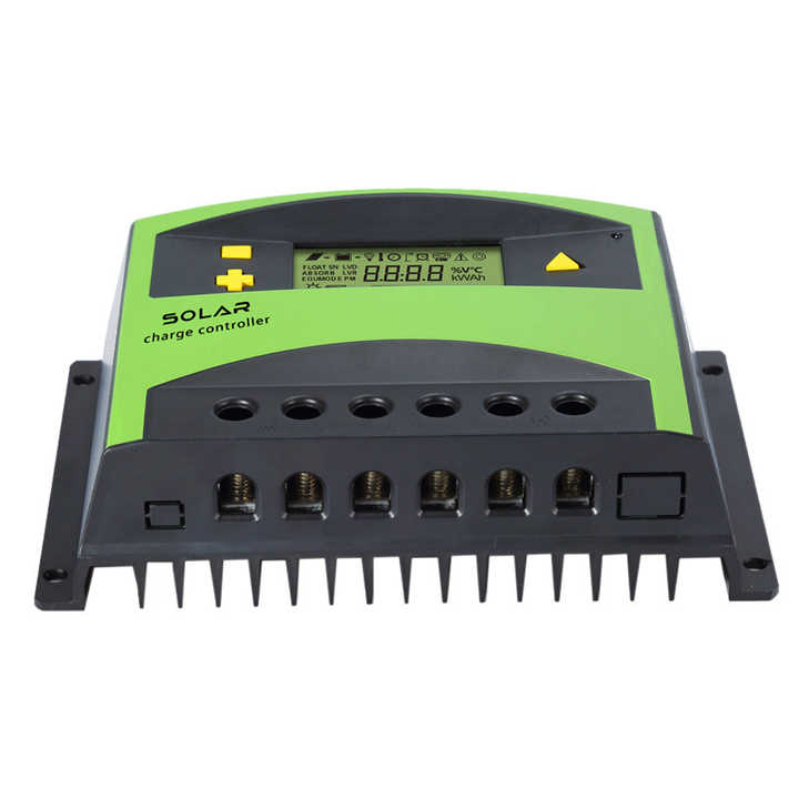 Solar Charge Controller 12V/24V 30A LCD Display PWM Off-Grid System SUYEEGO