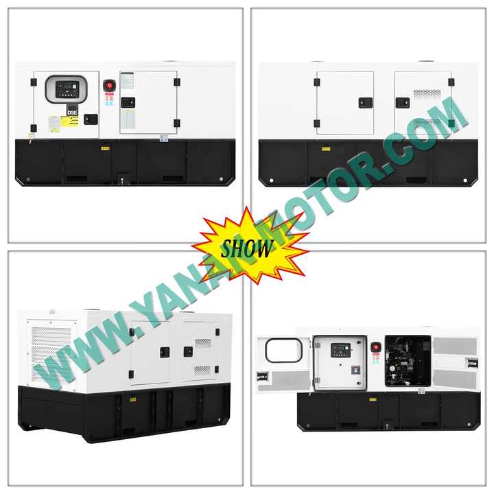 3000kW Silent Diesel Generator 3kW with VOLVO Engine 30kW Three Phase Power Supply YANAN