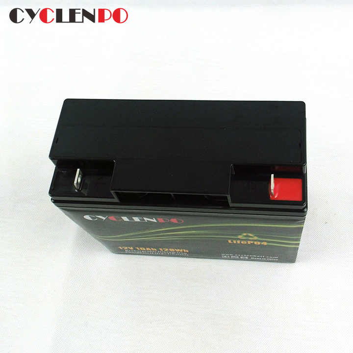 Lifepo4 12v 10ah Lithium Ion Battery with BMS 5-Year Warranty 3000 Cycles for Small Electrical Tools Emergency Lighting