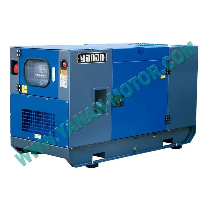 High Quality 30kVA 50kVA 100kVA 150kVA 400kVA 1000kVA Electric Silent Diesel Generator Set 25kW 30kW 100kW 20 50 KVA for Industrial and Commercial Power Supply Yanan