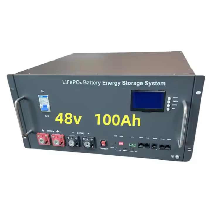 Custom Outdoor Energy Rack Battery 48V 100Ah High Power High Capacity Lithium Iron Phosphate Battery for Electric Vehicles Electric Forklifts Communication Stations Mottcell