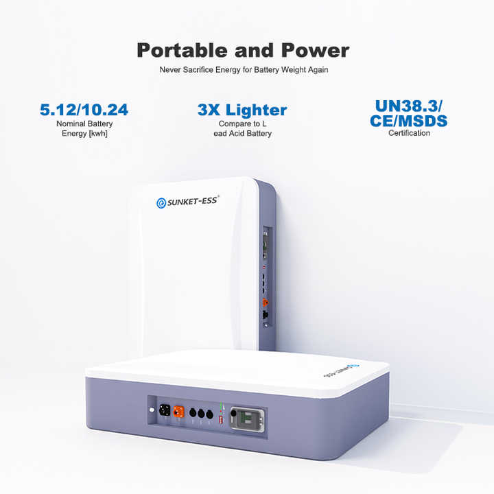 Energy Storage Battery High Capacity Lithium Ion Battery for Home Energy Storage Sunket