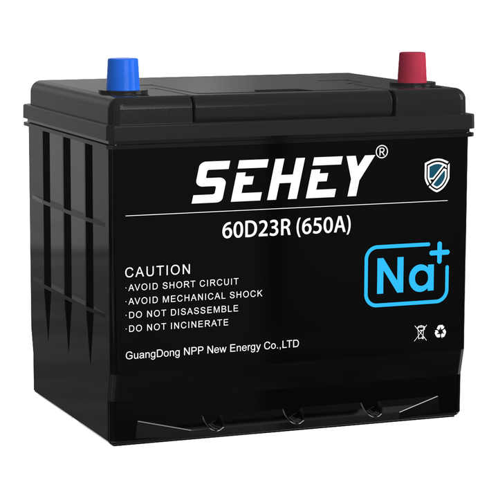 12V 50Ah Sodium Ion Starter Battery Car Battery 12Volt 60Ah 70Ah -40℃ Discharge Car Starting Battery ZEBRA (Na/NiCl2) 0°C-60°C Operating Temperature SEHEY