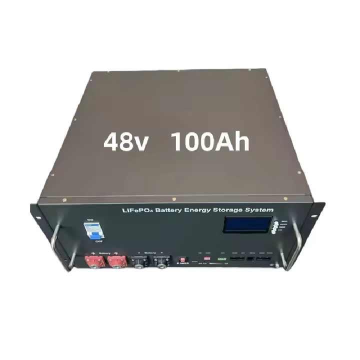 Custom Outdoor Energy Rack Battery 48V 100Ah High Power High Capacity Lithium Iron Phosphate Battery for Electric Vehicles Electric Forklifts Communication Stations Mottcell