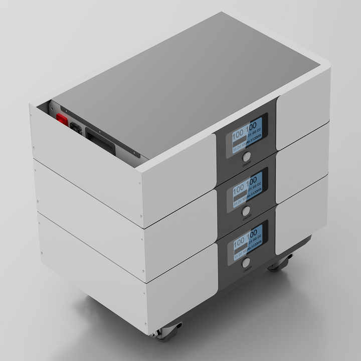 48V 51.2V 100Ah 5KWH 10kwh 20kwh Lifepo4 Lithium Iron Solar Battery Stackable Electric Power System CAN Communication Sale