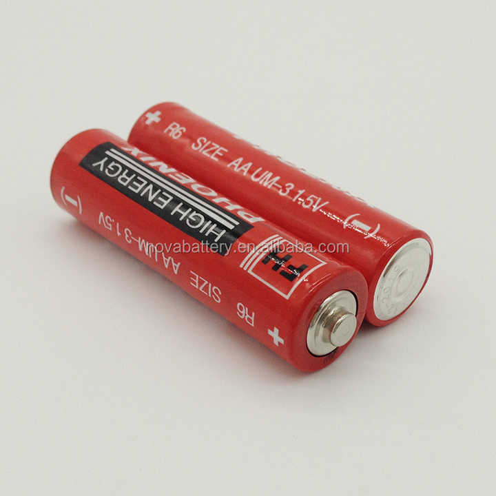 1.5V UM1 UM2 UM3 UM4 AA AAA Size Dry Rechargeable Battery Cell Zinc Carbon 480mAh Flashlight Camera Remote Control NOVACELL