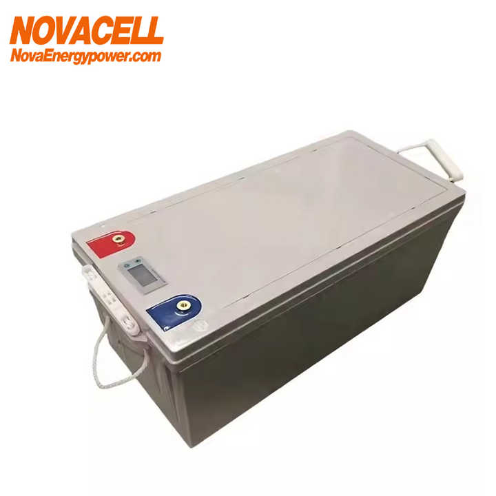 LiFePO4 Battery 12V 240Ah 200Ah 100Ah 400Ah Customized Solar Energy Storage System for Off-Grid and Hybrid Applications NOVA POWER