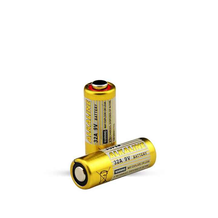 L822 32A/29A 9V 25mAh Non-Rechargeable Alkaline Battery for Garage Door Remote Control, Reading Pen, and Consumer Electronics NOVACELL